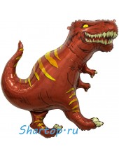 Шар Фигура Динозавр (Тираннозавр) 91 см Коричневый