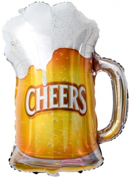 Шар Пиво в кружке "CHEERS" 74 см