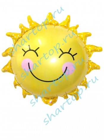 Фольгированный шар  Солнце 46 см