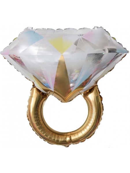 Шар Кольцо с бриллиантом, Золото 69 см