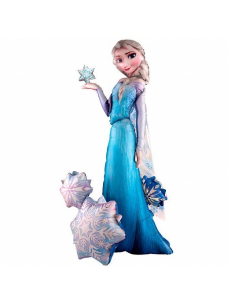 Ходячий шар Эльза Холодное сердце / Frozen - Elsa (США) с гелием